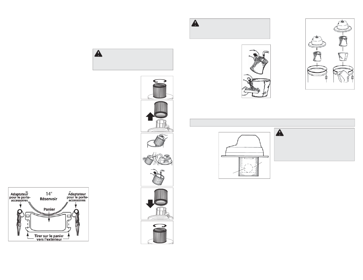 Avertissement, Maniement | Milwaukee Tool 8936-20 User Manual | Page 8 / 15