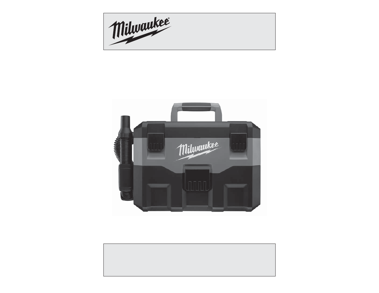 Milwaukee Tool 0780-20 User Manual | 11 pages