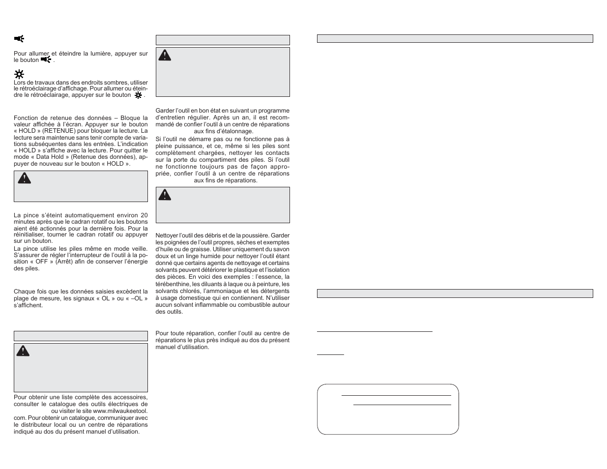 Milwaukee Tool 2235-20NST User Manual | Page 7 / 11