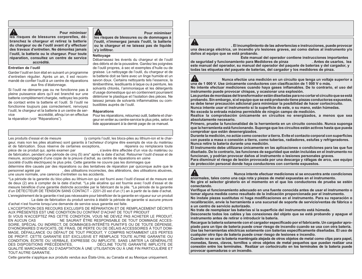 Instrucciones importantes de seguridad | Milwaukee Tool 2239-21 User Manual | Page 10 / 15