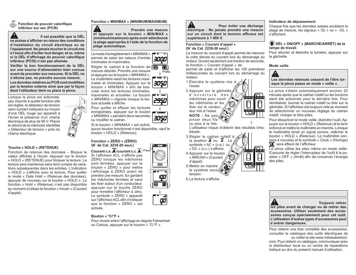 Milwaukee Tool 2239-21 User Manual | Page 9 / 15