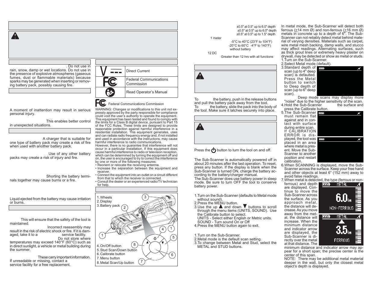 Important safety instructions | Milwaukee Tool 2291-20 User Manual | Page 2 / 9