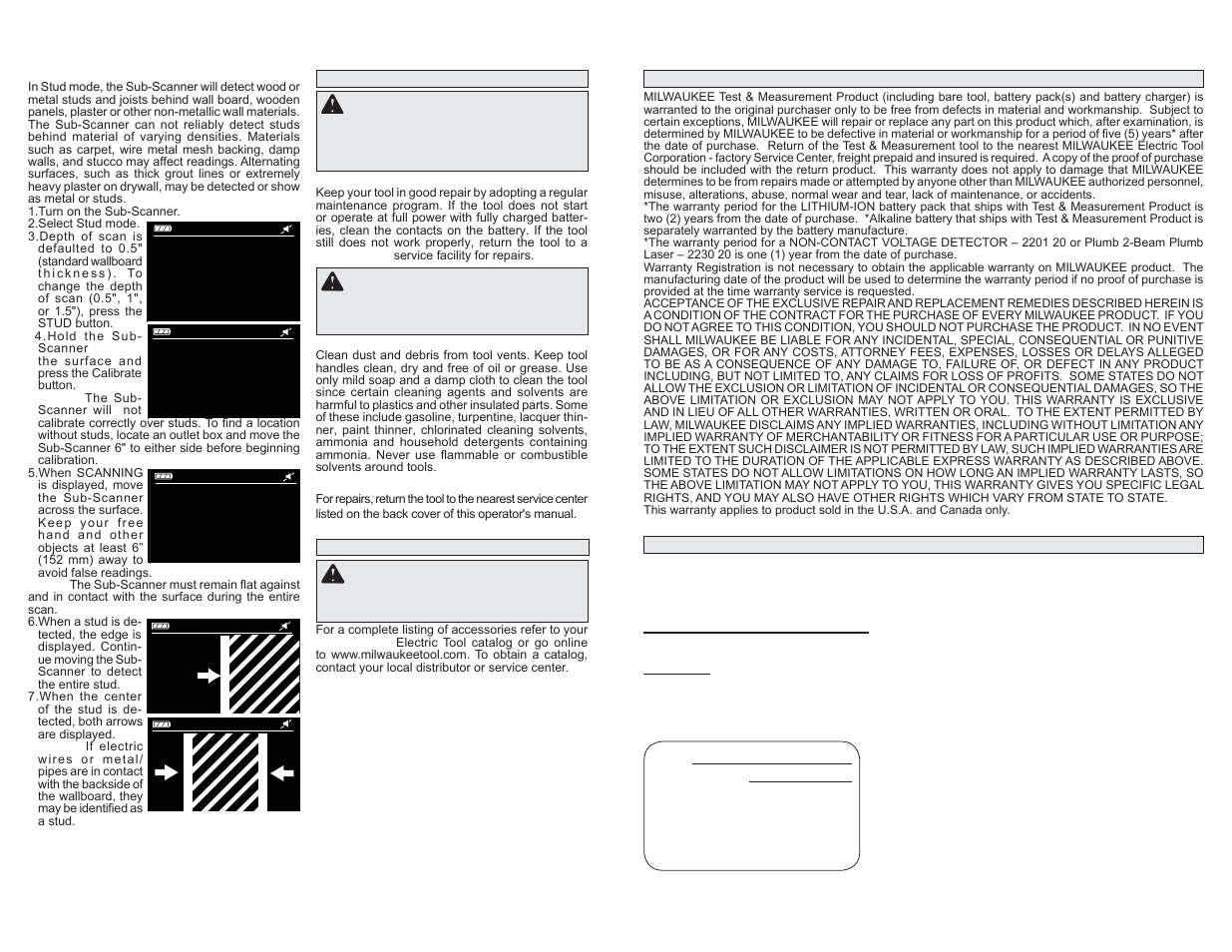 Milwaukee Tool 2291-20 User Manual | Page 3 / 9