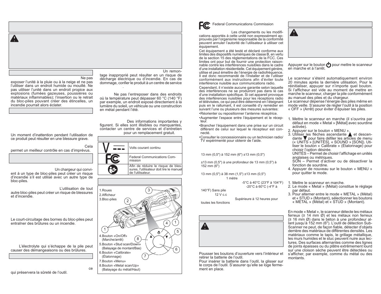 Règles importantes de sécurité | Milwaukee Tool 2291-20 User Manual | Page 4 / 9