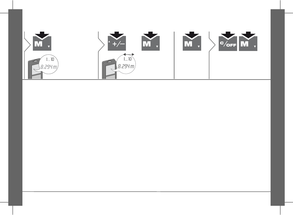 Memory (10 last displays), Delete memory, 294 m | Milwaukee Tool 2281-20 V.1 User Manual | Page 13 / 15