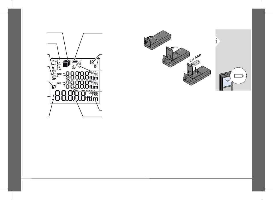 Display, Insert batteries | Milwaukee Tool 2281-20 V.1 User Manual | Page 4 / 15