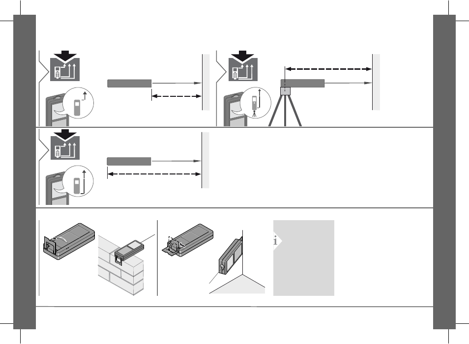 Adjusting measuring reference / tripod, Multifunctional endpiece | Milwaukee Tool 2281-20 V.1 User Manual | Page 7 / 15