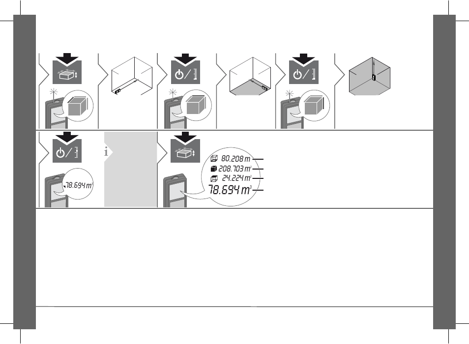 Volume, 694 m | Milwaukee Tool 2281-20 V.2 User Manual | Page 11 / 19