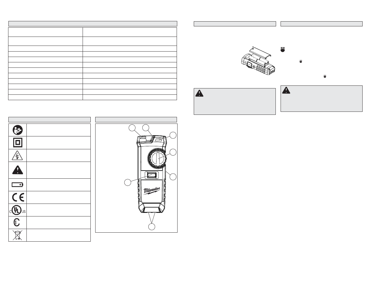 Milwaukee Tool 2210-20 User Manual | Page 7 / 9
