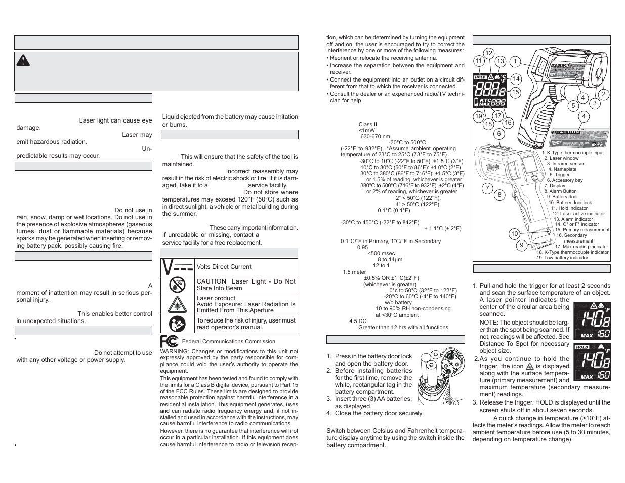 Important safety instructions, Warning, Assembly | Operation | Milwaukee Tool 2266-20NST User Manual | Page 2 / 9