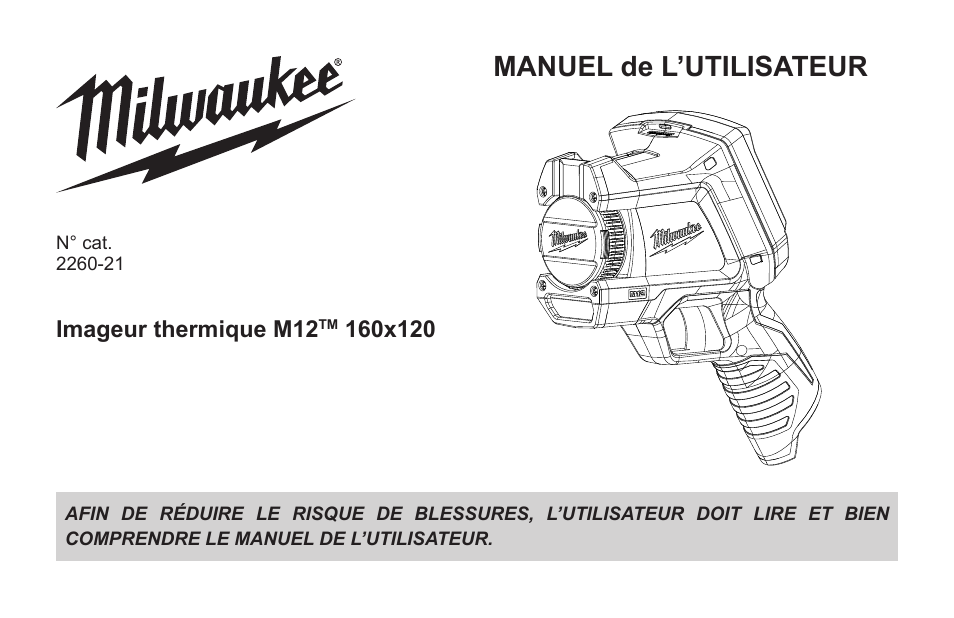 Manuel de l’utilisateur | Milwaukee Tool 2260-21NST User Manual | Page 37 / 108