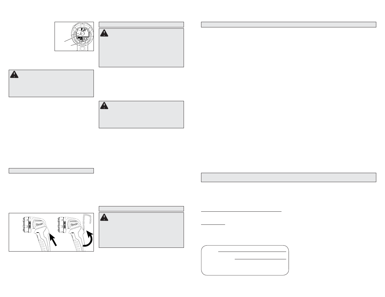 Milwaukee Tool 49-24-0187 User Manual | Page 6 / 7