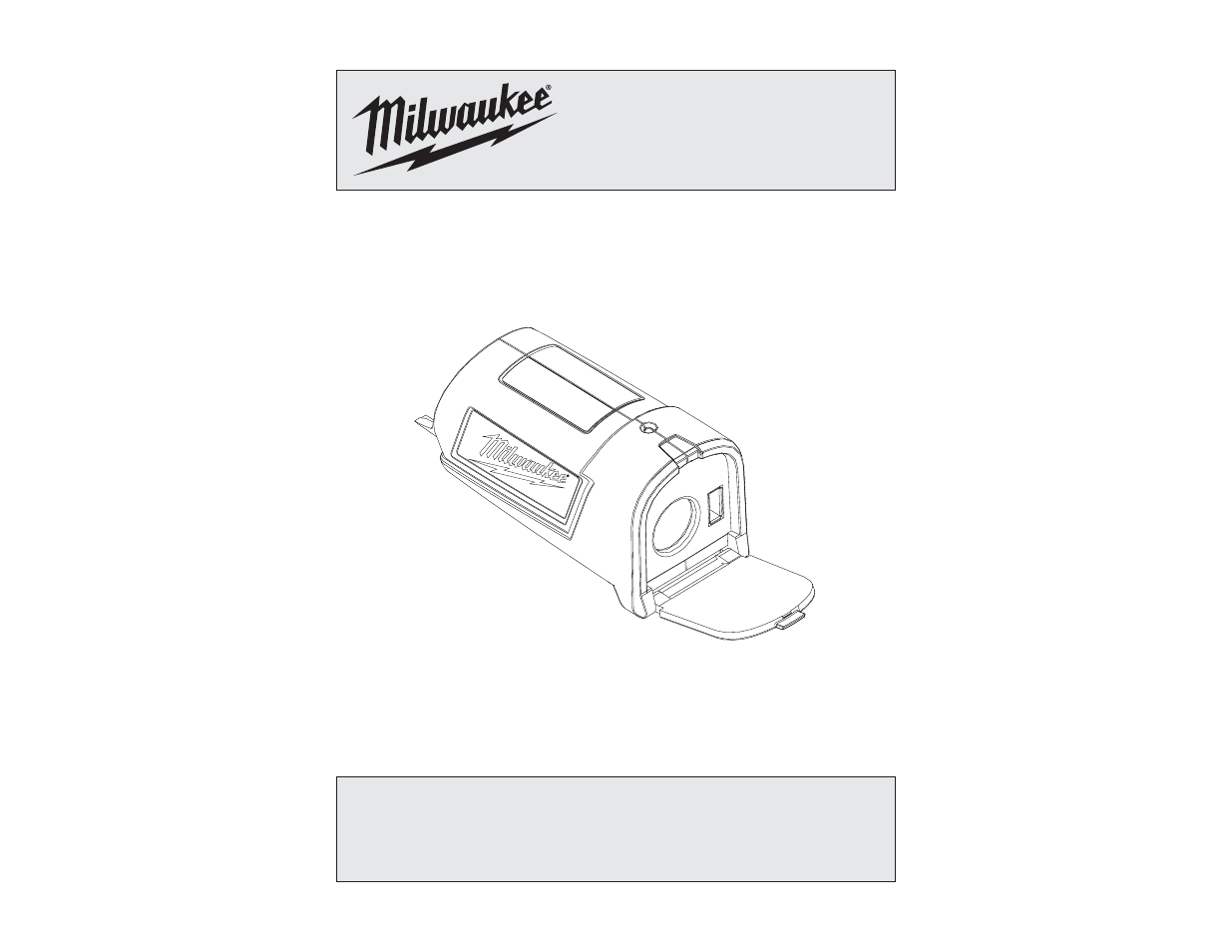 Milwaukee Tool 2349-20 User Manual | 9 pages