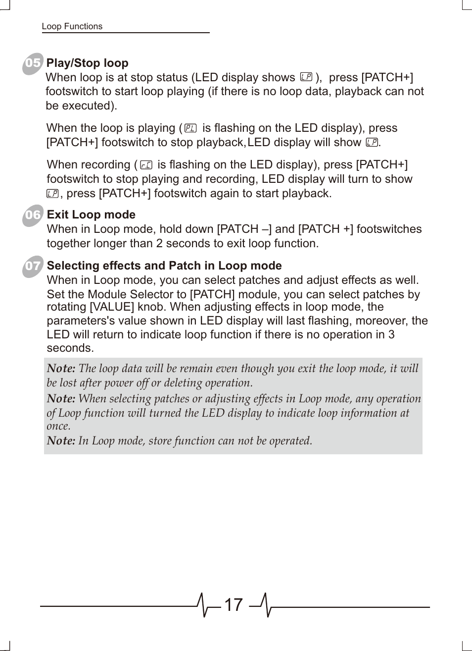页 18 | MOOER VEM Box User Manual | Page 18 / 28