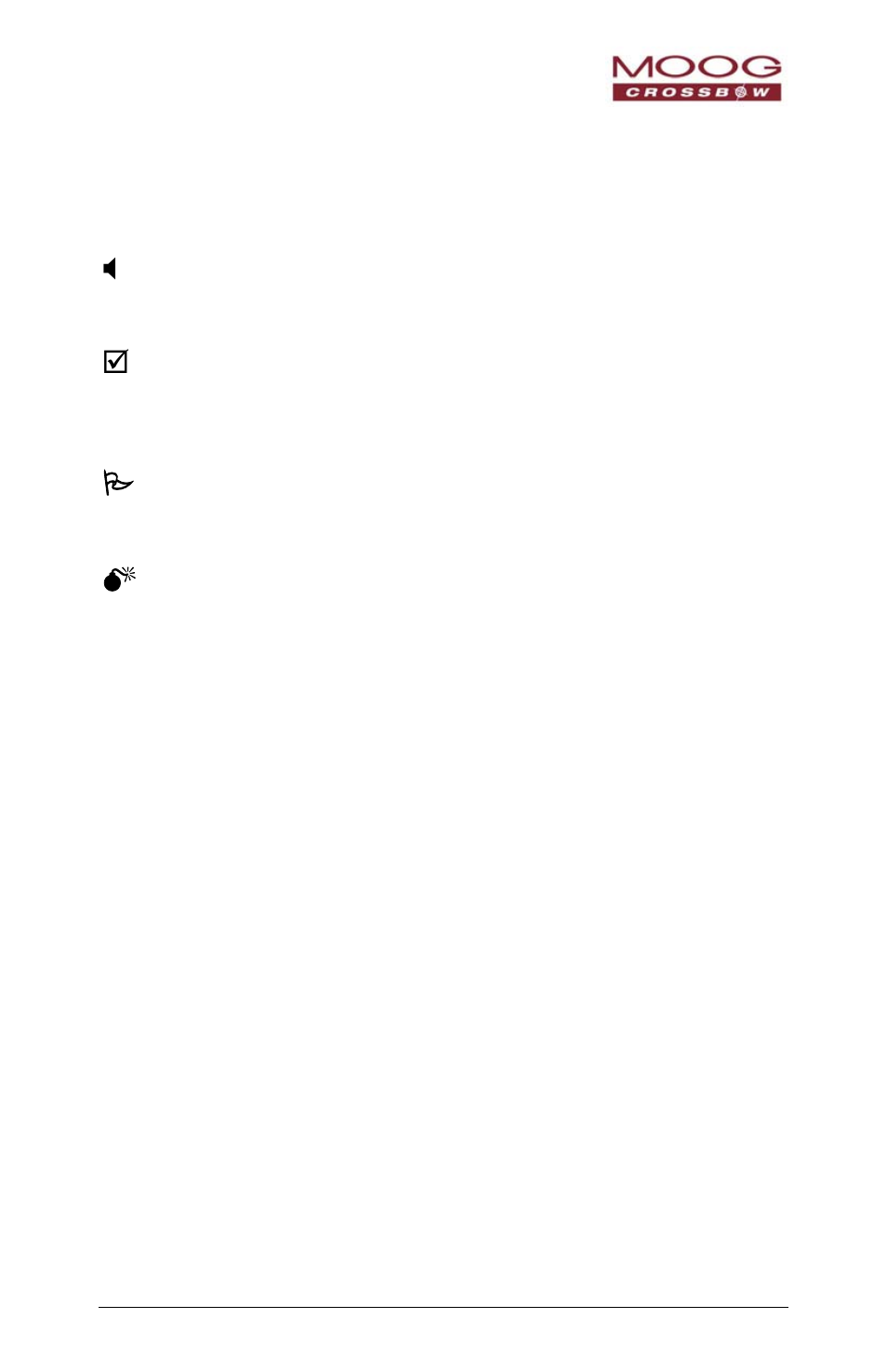 Example, 3 important, 0 warning | Moog Crossbow VG700MB Series User Manual | Page 5 / 37