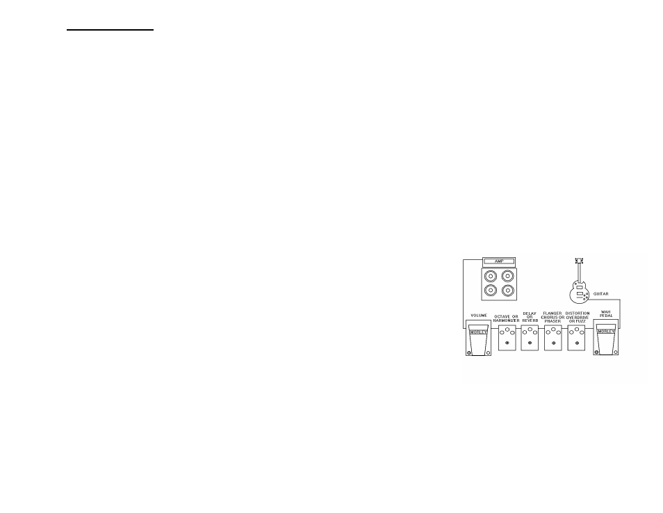 Morley POWER WAH (PWO) User Manual | 2 pages