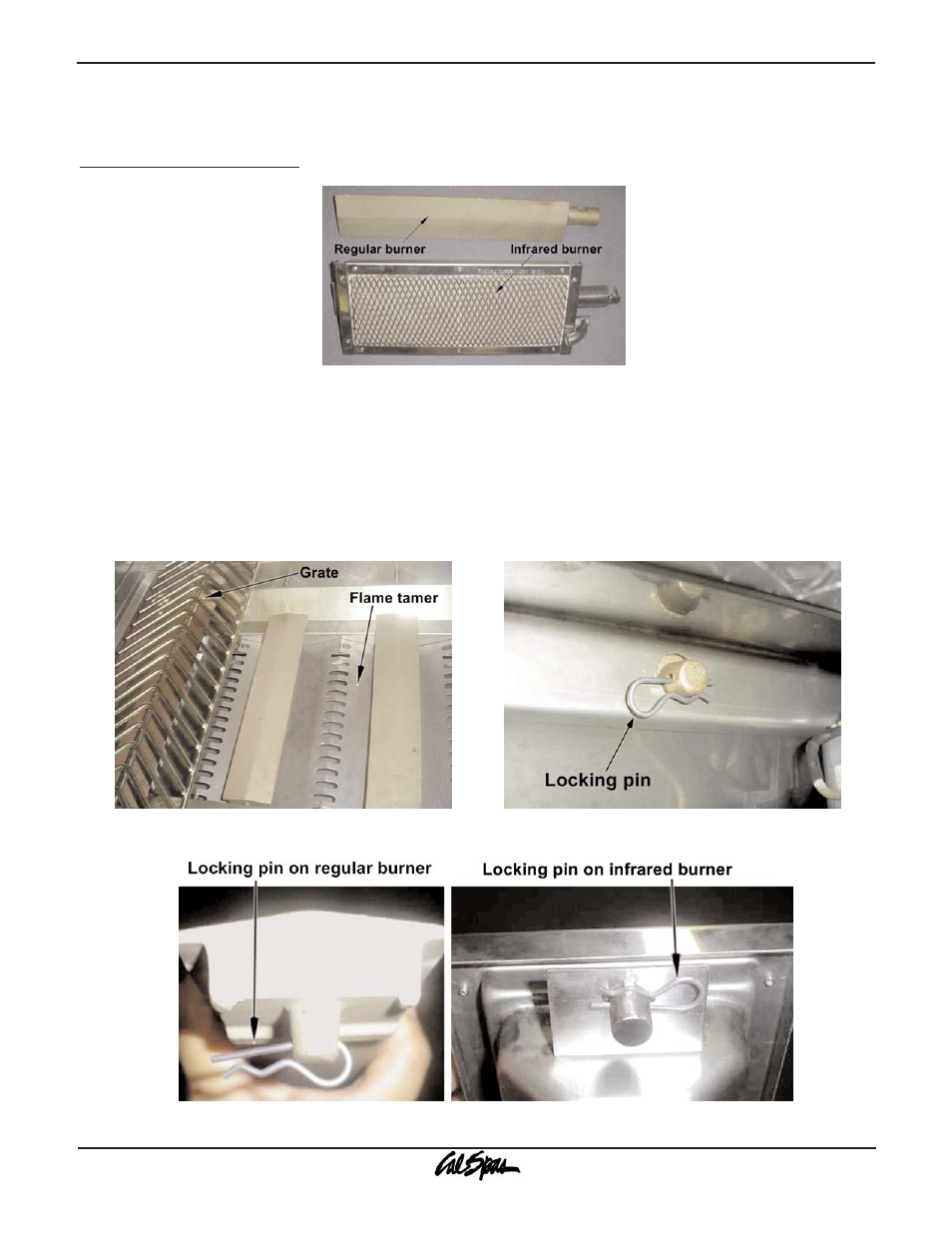 Assembly and installation, Infrared burners | Cal Flame G3000 User Manual | Page 14 / 64
