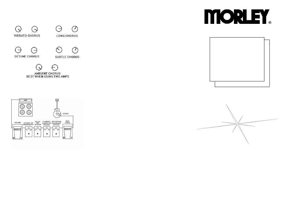 Crystal, Crystal chorus chorus | Morley CRYSTAL CHORUS (CCB) User Manual | Page 2 / 2