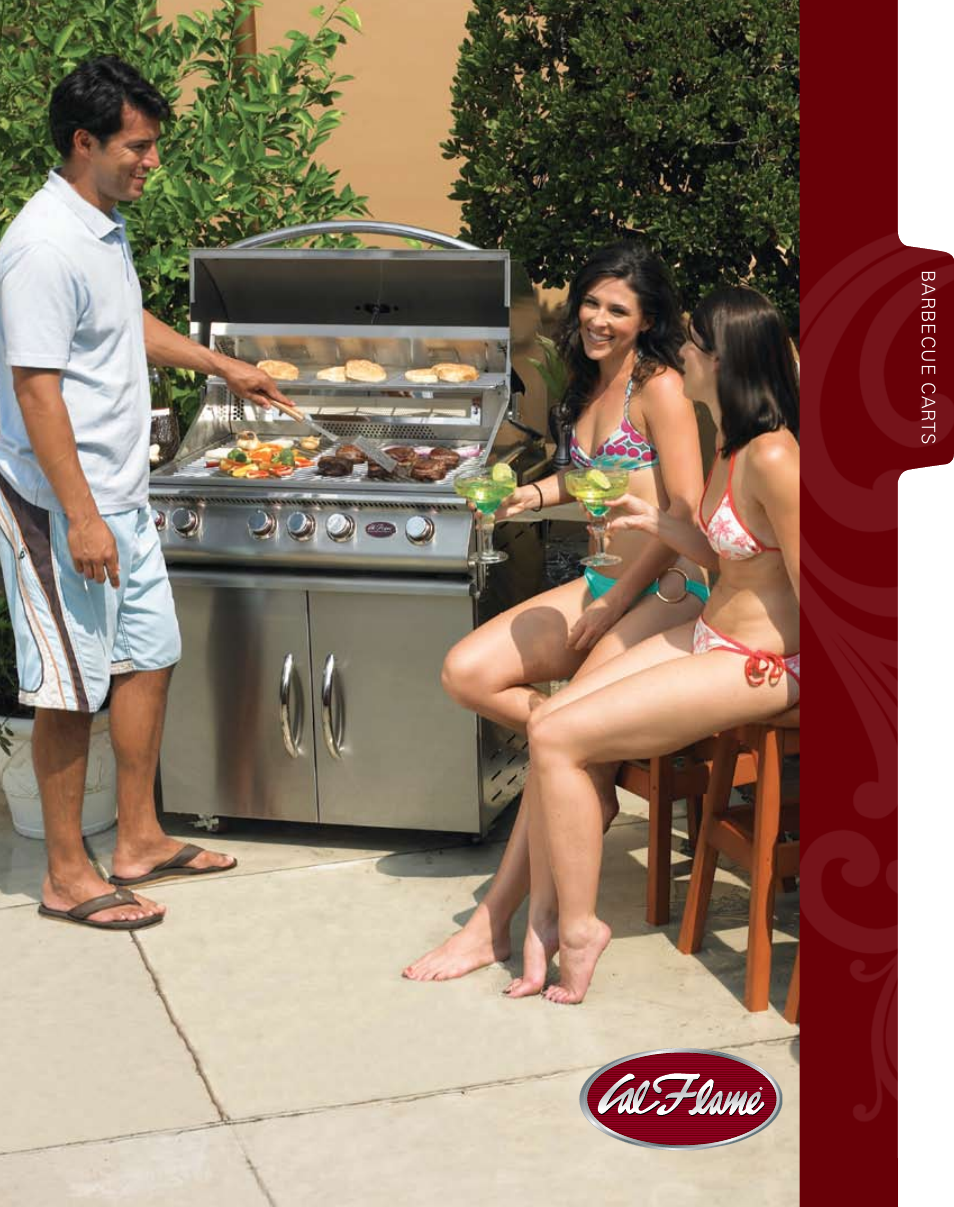 Cal Flame Barbecue Carts none User Manual | 8 pages