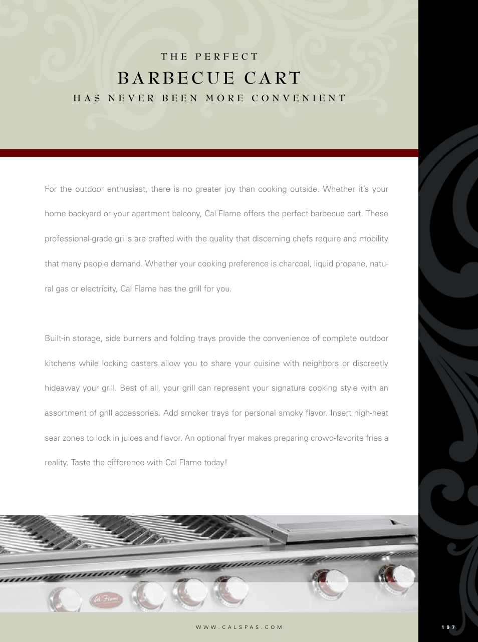 Cal Flame Barbecue Carts none User Manual | Page 3 / 8