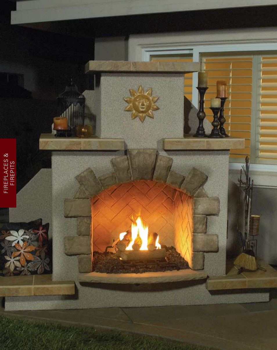Cal Flame Outdoor Woodburning Fireplace User Manual | Page 2 / 16