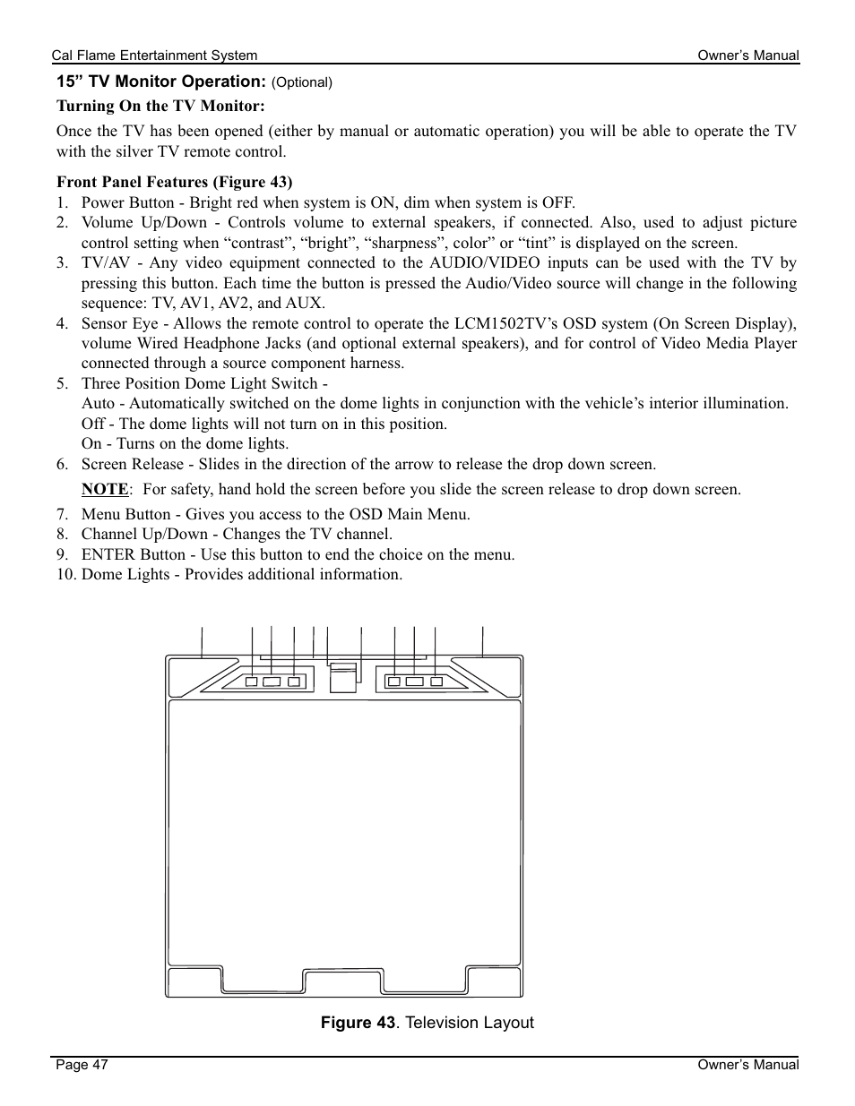 Cal Flame 3000 User Manual | Page 48 / 61