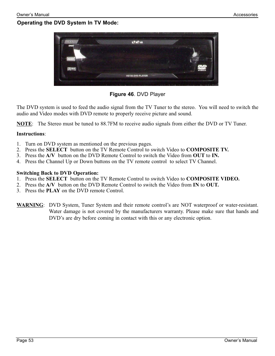 Cal Flame 3000 User Manual | Page 54 / 61
