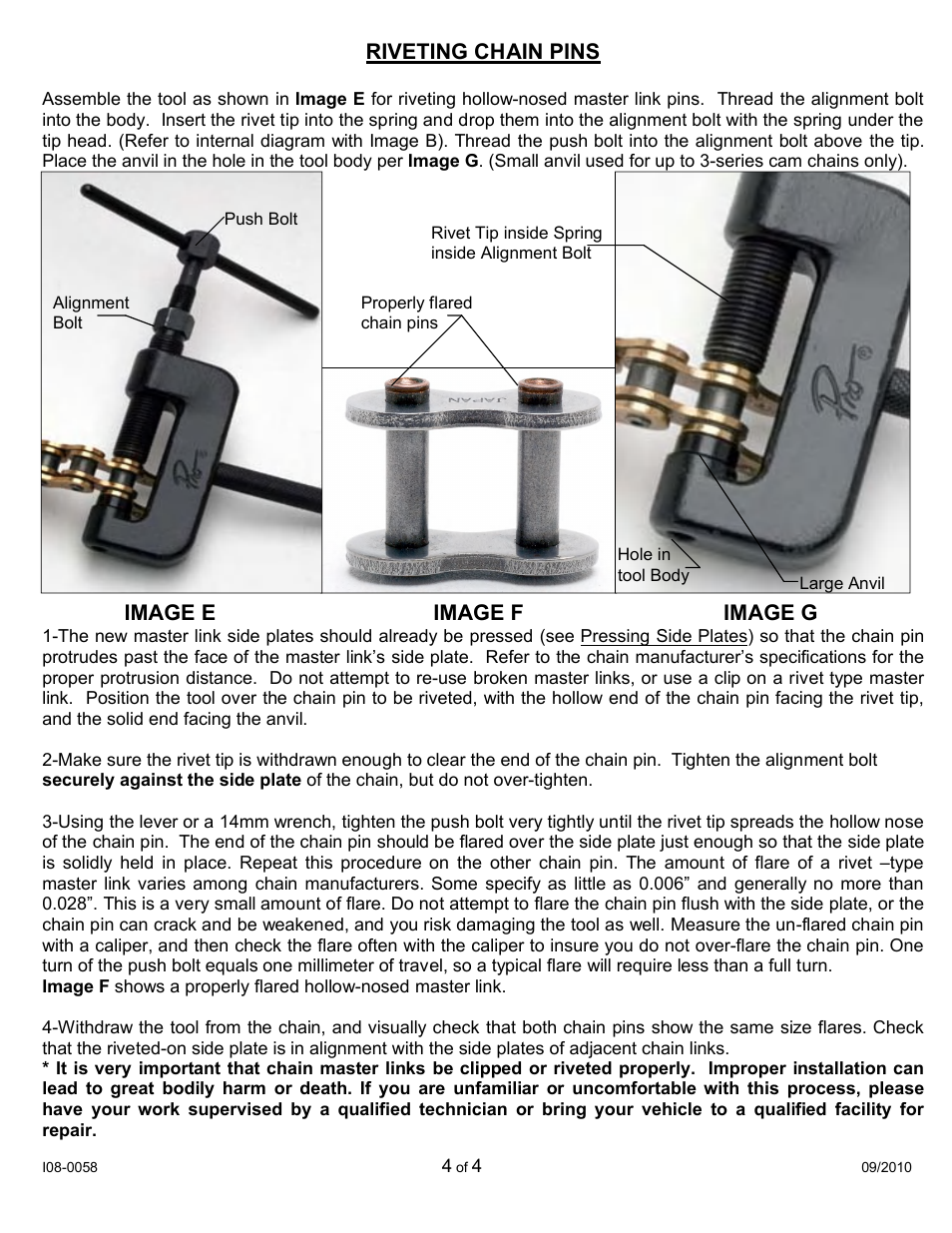 Motion Pro 08-0058 User Manual | Page 4 / 4