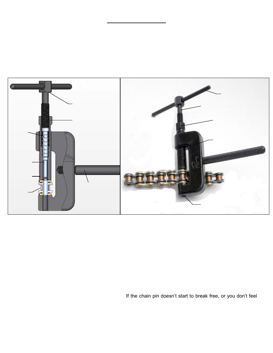 Breaking chains | Motion Pro 08-0403 User Manual | Page 2 / 4