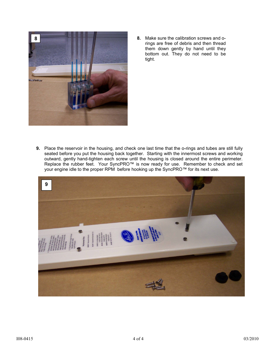 Motion Pro 08-0415 User Manual | Page 4 / 4