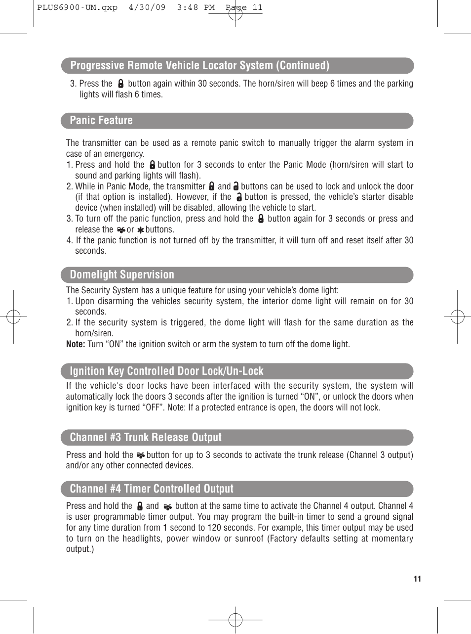 Carbine PLUS-6900 User Manual | Page 11 / 20