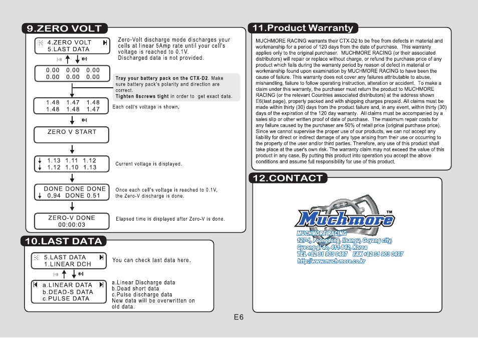 Muchmore CTX D2 User Manual | Page 8 / 16