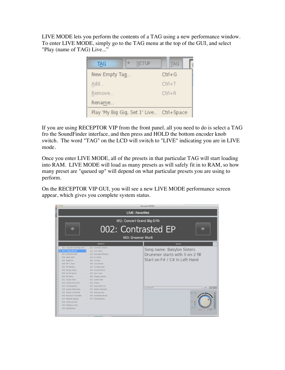 Muse Research Receptor VIP v2.2 Software release notes User Manual | Page 3 / 6
