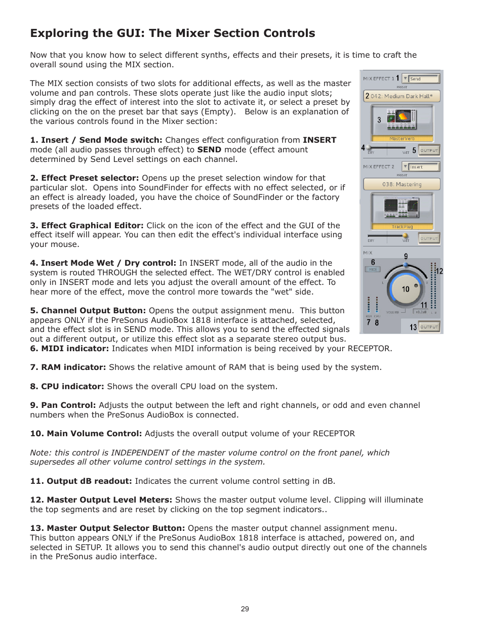 Muse Research Receptor TRIO/QU4TTRO manual v1.0 User Manual | Page 29 / 46