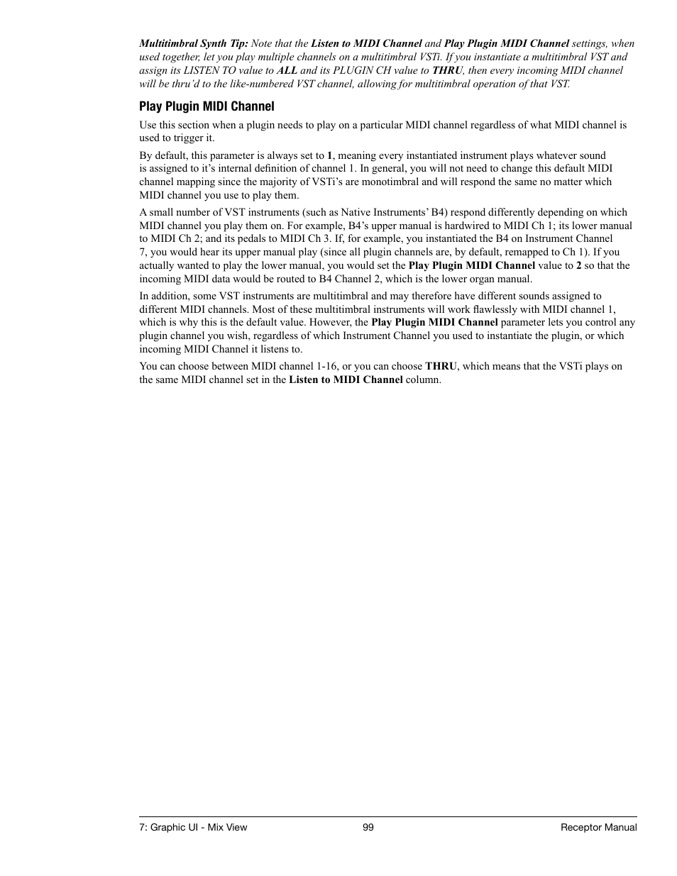 Muse Research Receptor manual v1.2 User Manual | Page 99 / 194
