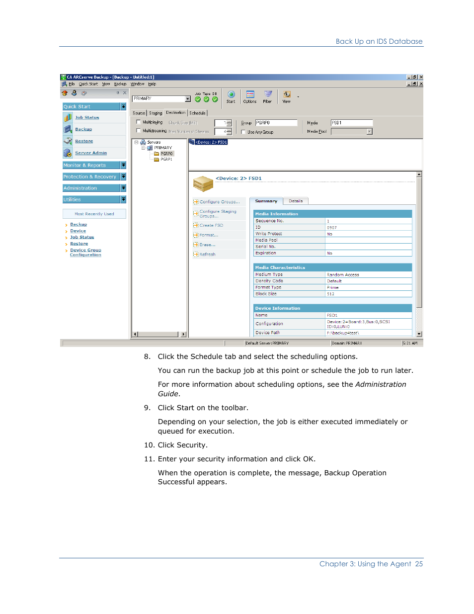 CA Technologies Agent for IBM R12.5 User Manual | Page 25 / 54