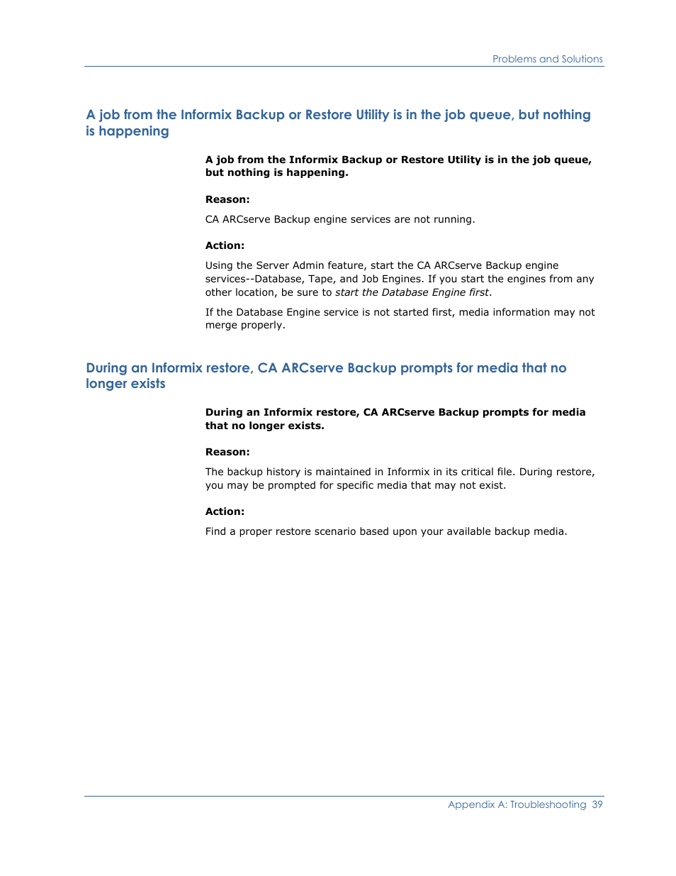 CA Technologies Agent for IBM R12.5 User Manual | Page 39 / 54