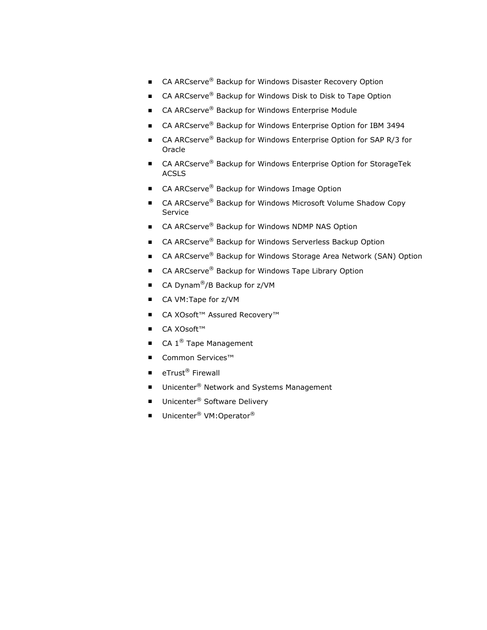 CA Technologies Agent for IBM R12.5 User Manual | Page 4 / 54