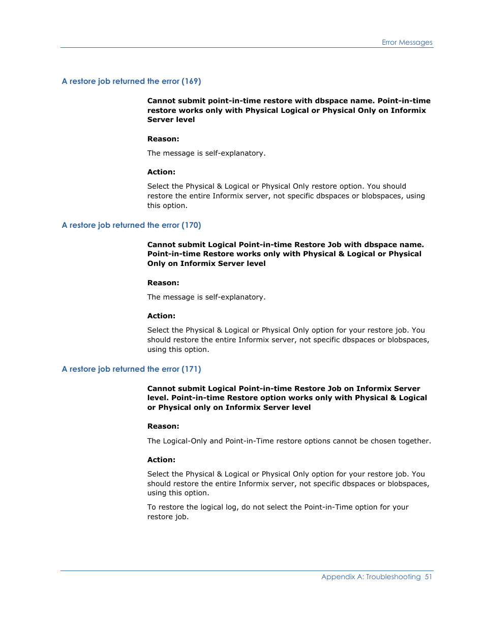 CA Technologies Agent for IBM R12.5 User Manual | Page 51 / 54