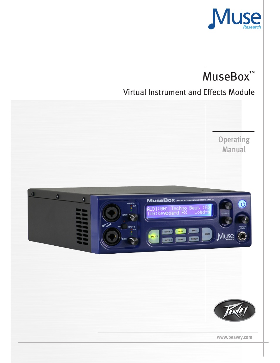 Muse Research Musebox manual v1.0 User Manual | 52 pages