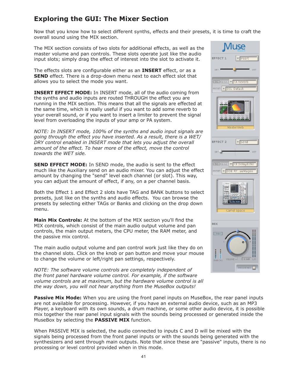 Muse Research Musebox manual v1.0 User Manual | Page 41 / 52