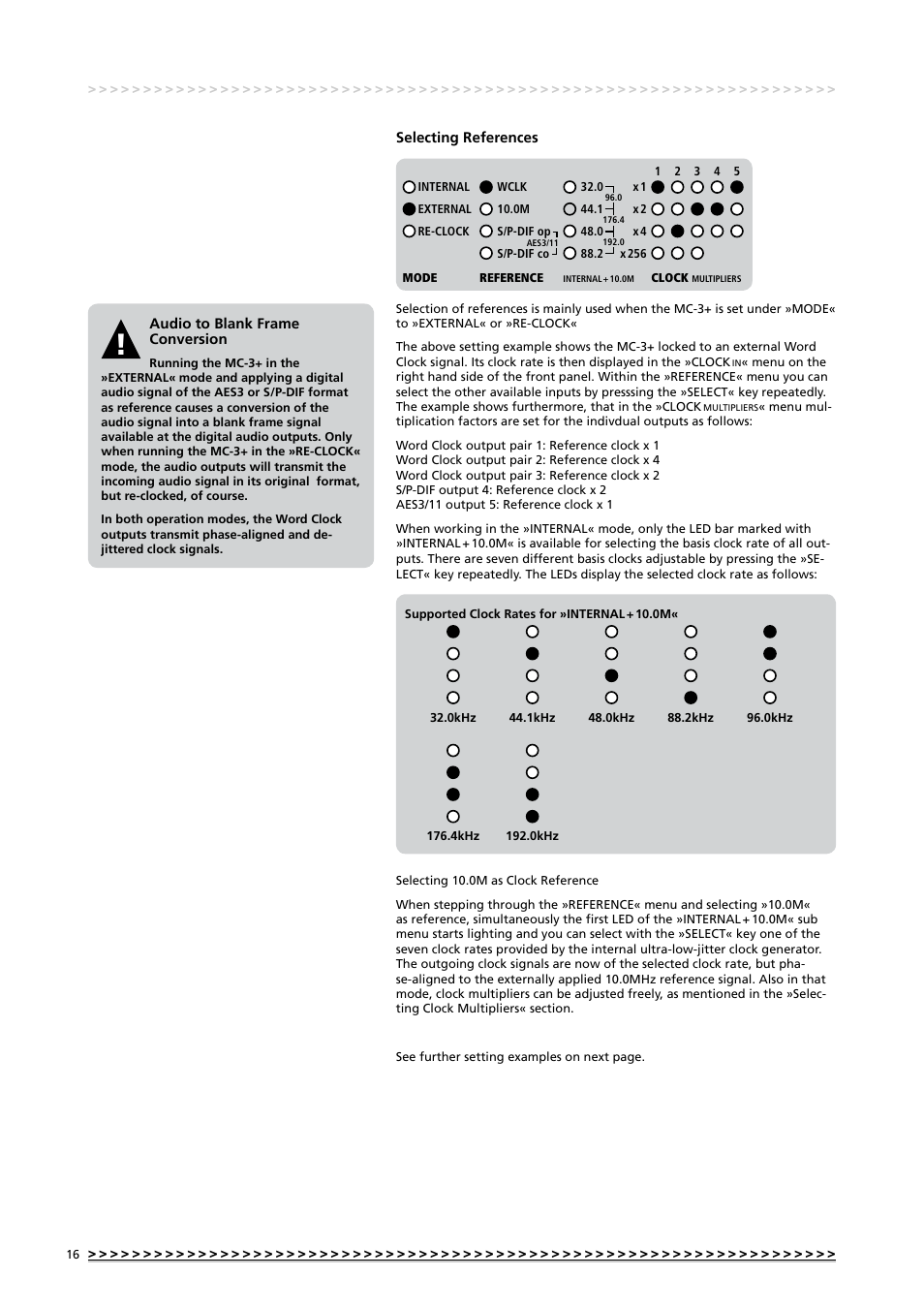 MUTEC MC-3+ Smart Clock User Manual | Page 16 / 22