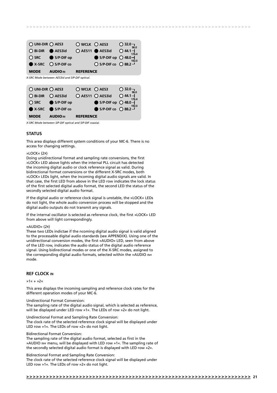 MUTEC MC-6 User Manual | Page 21 / 26