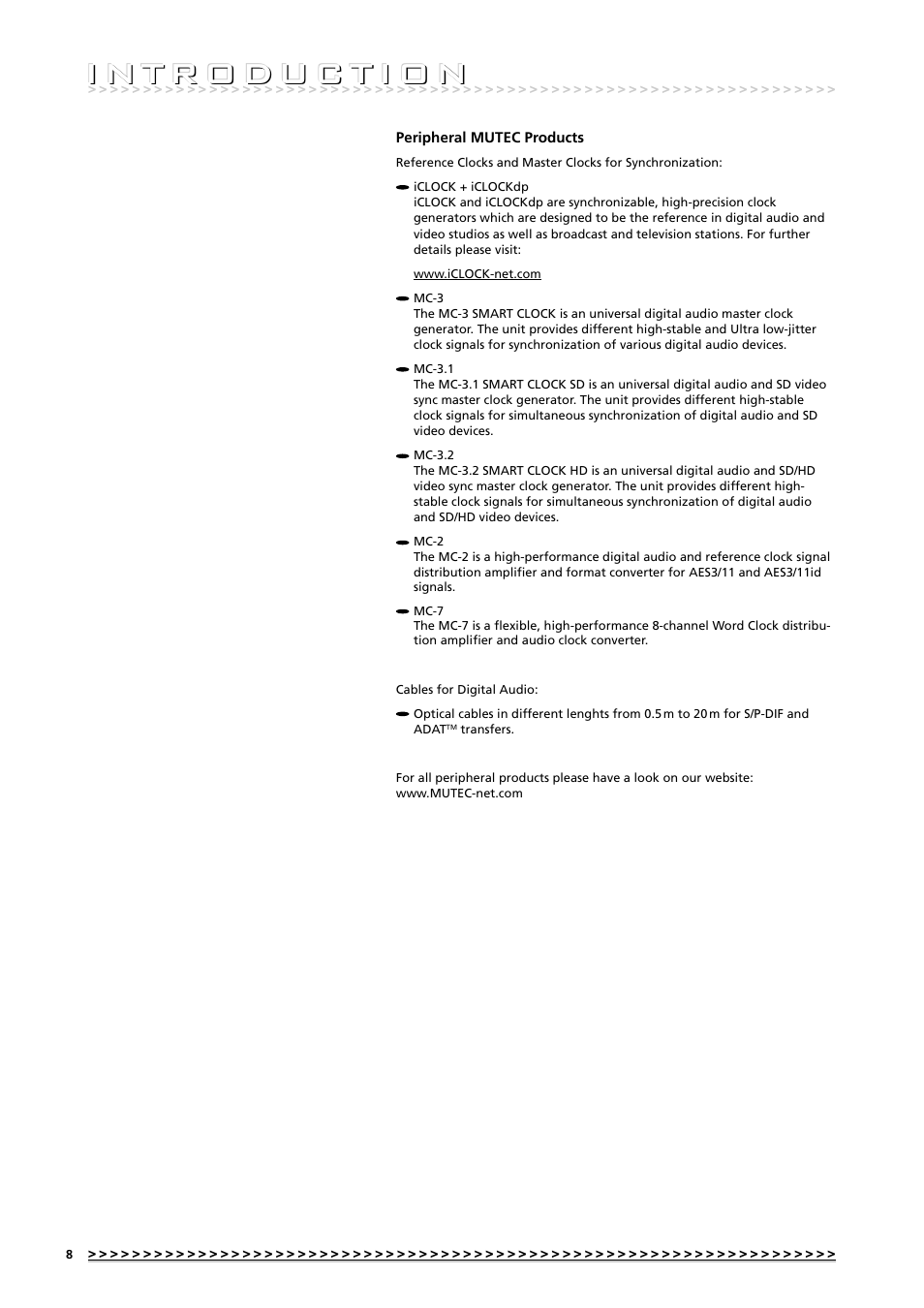 MUTEC MC-6 User Manual | Page 8 / 26