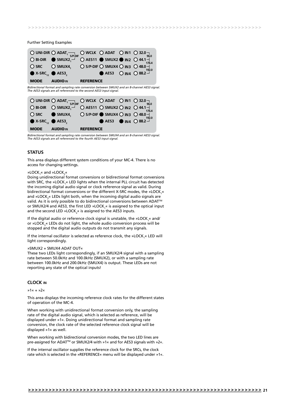 MUTEC MC-4 User Manual | Page 21 / 26