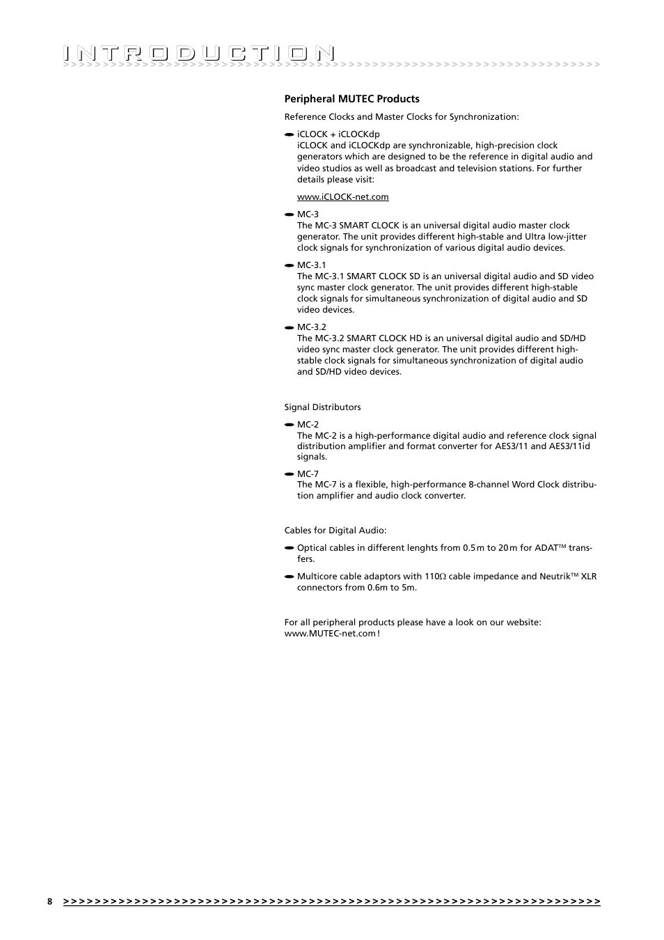 MUTEC MC-4 User Manual | Page 8 / 26