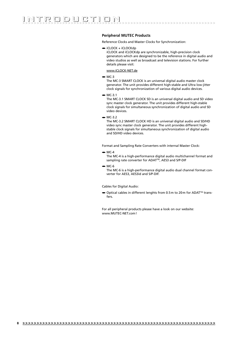 MUTEC MC-7 User Manual | Page 8 / 28