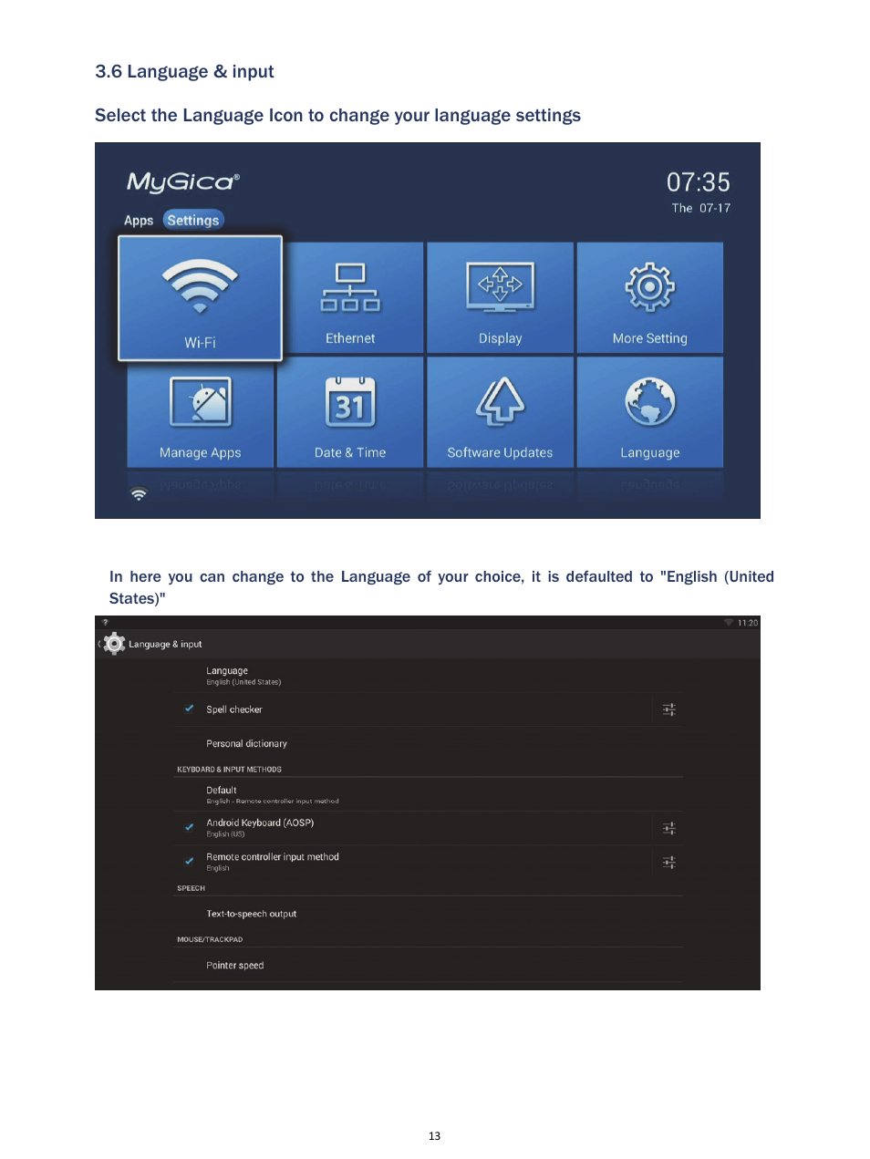 MyGica ATV582 User Manual | Page 14 / 15