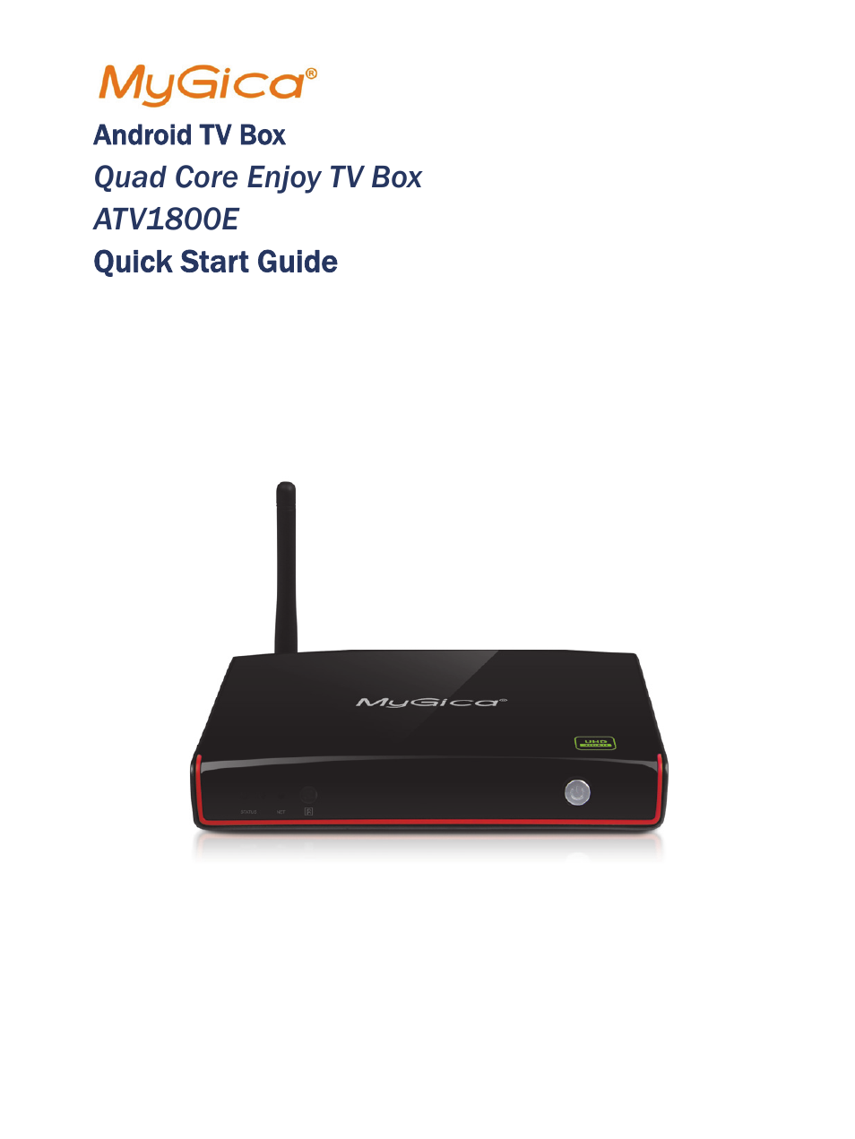 MyGica ATV1800E User Manual | 15 pages