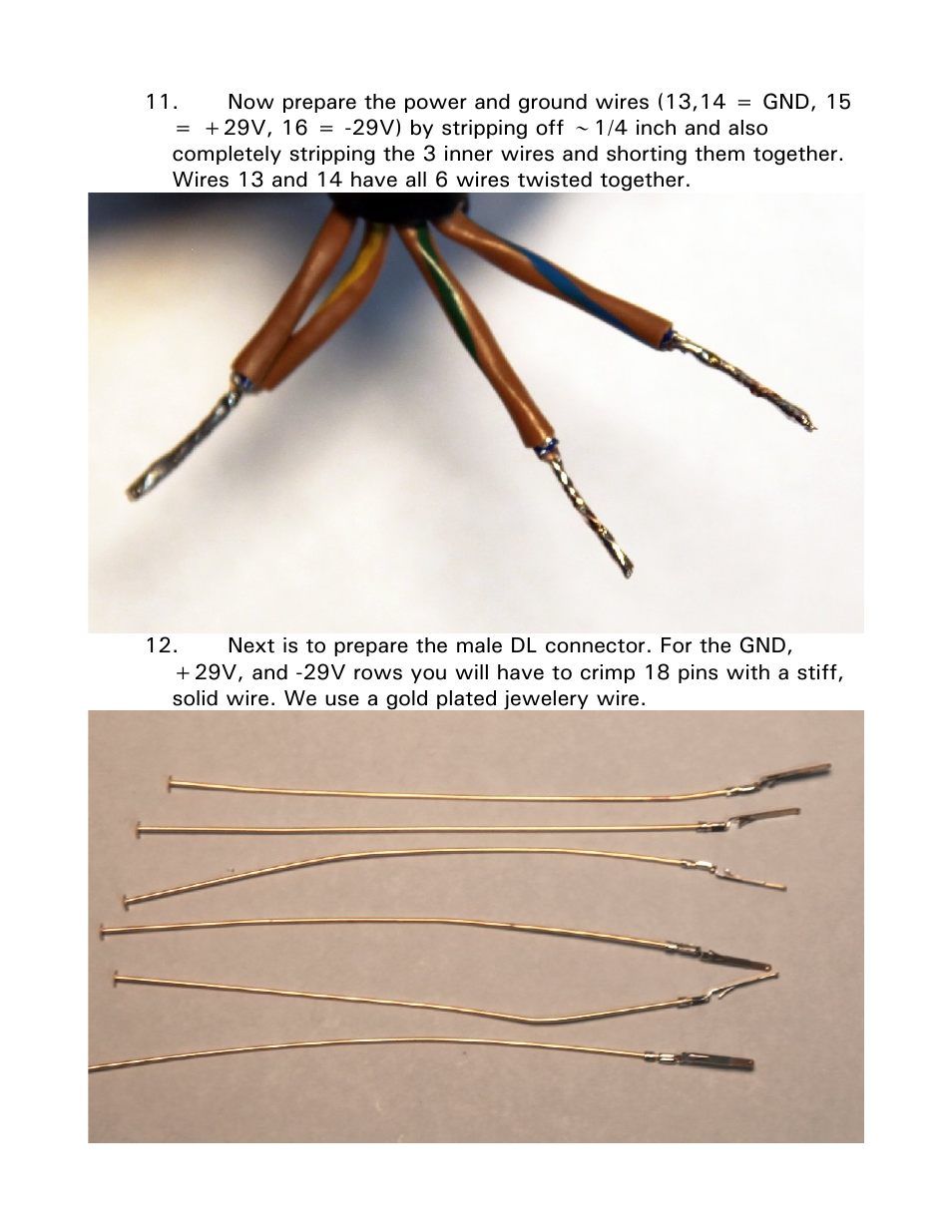 Mytek Digital Private-Q DL Cable Assembly Using Canare MR202-16AT User Manual | Page 6 / 17